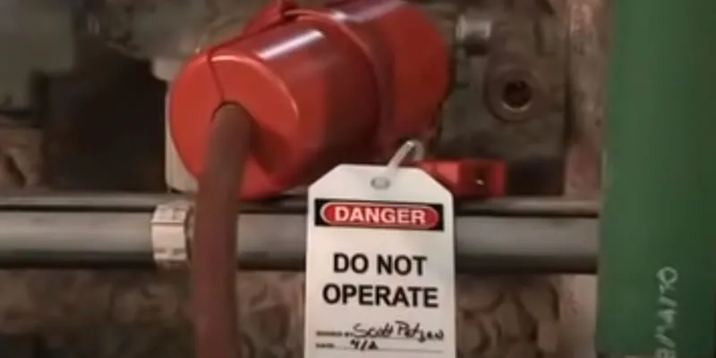 bloqueo y rotulado de equipos